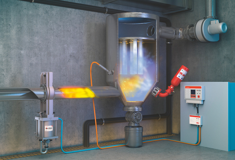 Proteção da unidade de filtro com sistema HRD e Gatex